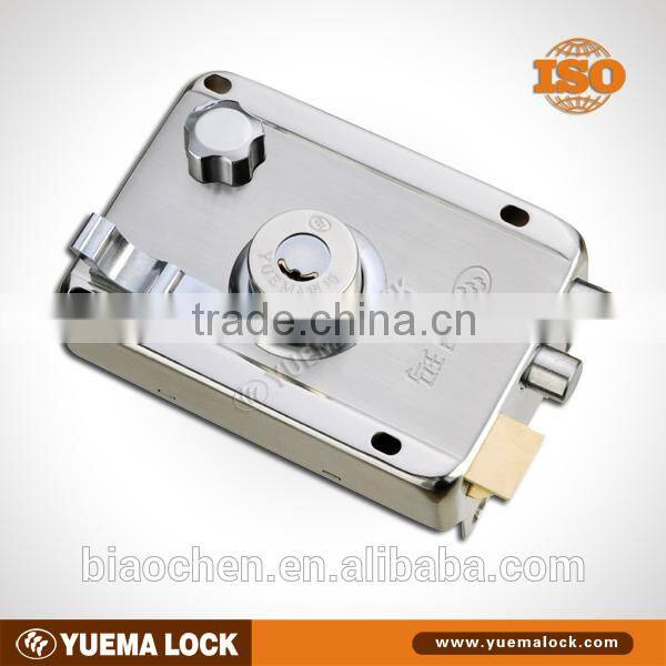 Rim door lock