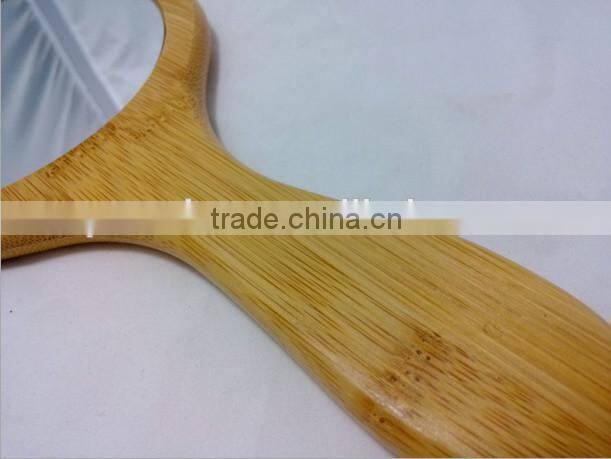 Decorative Bamboo Girls Makeup Mirror