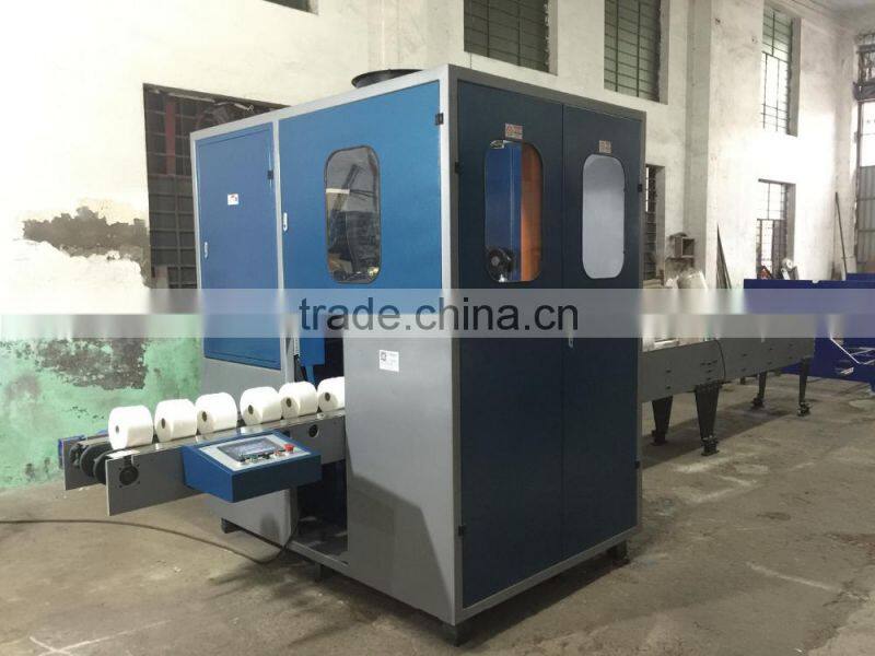 Single channel maxi roll log saw tissue paper cutting machine