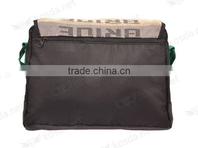 2016 New Cheap Classic Green and Black Belt Harness Canvas Racing Backpack Laptop Bag,Shoulder Car Backpack Bag