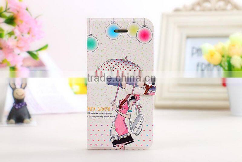 New Product Wholesale Alibaba Cartoon Printing Leather Cell Phone Case for Xiaomi 3, Wholesale PU Leather Case for Xiaomi 3
