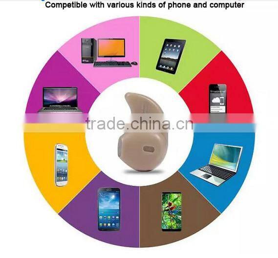 2016 High Quality phone microphone portable wireless headphone,sport bluetooth earphone