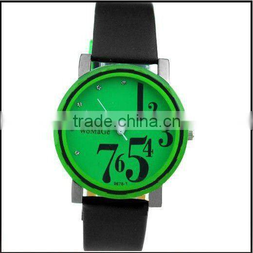 hot sale colorful sports waterproof silicone watch ladies