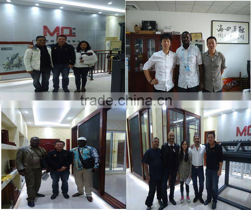 fancy design white pvc lowes interior dutch door/tempered glass door for house