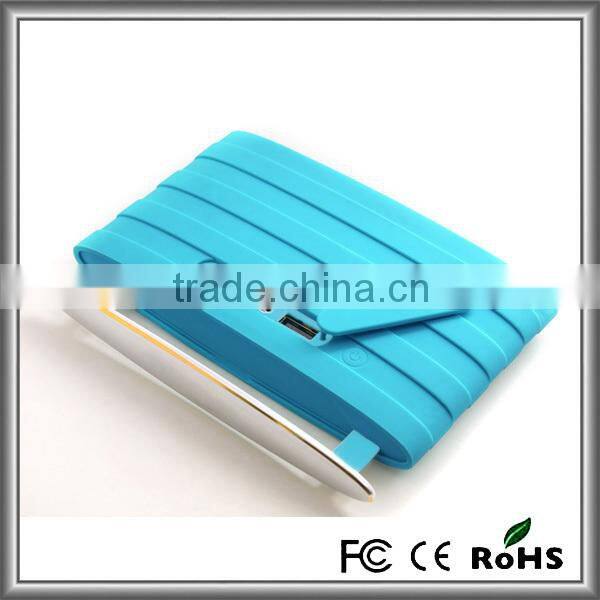 New 8000mAh Silicon High Quality External Power Bank for Mobile Phone