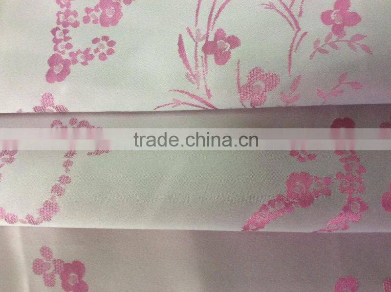 75D*150D 100%polyester jacquard fabric for home textile and beddings