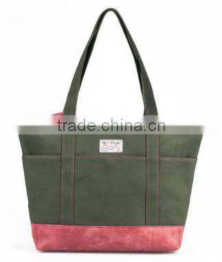 Alibaba china foldable non woven blank large zippered foldable zipper tote bag
