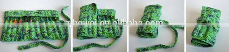 9pcs/11pcs Colorful Metal Crochet Hook Set Aluminum knitting needle set