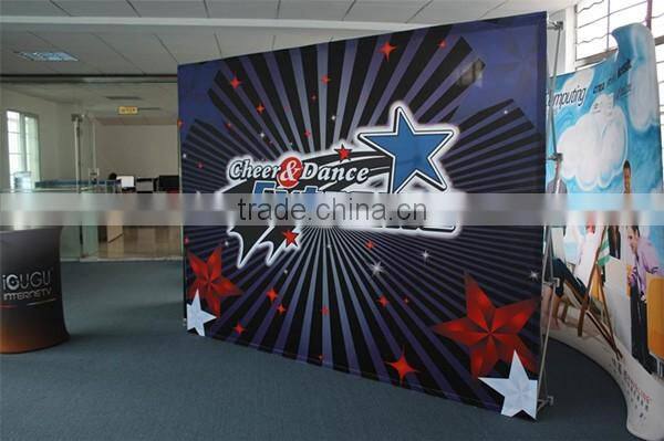 outdoor advertising magnetic frame pop up display banner stand