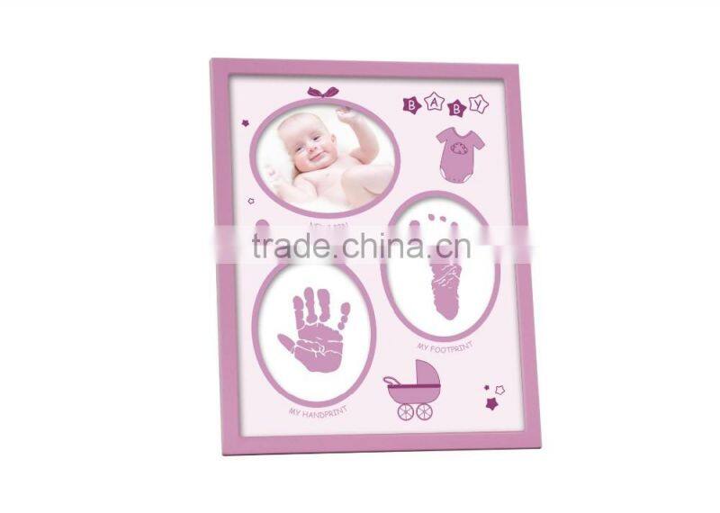 Latest Design Little Baby Girl And First Print Single Aluminum Bar Photo Frame