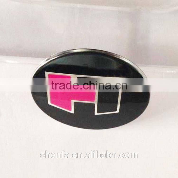 Promotional adhesive round acrylic custom badge