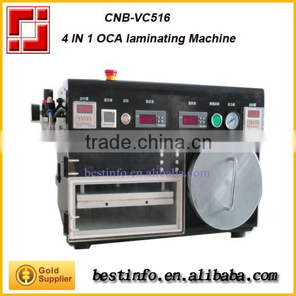 4 In 1 OCA vacuum laminating bonding lcd with glass lcd repair machine