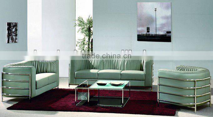 Modern european style furniture, modern style red leather sofa
