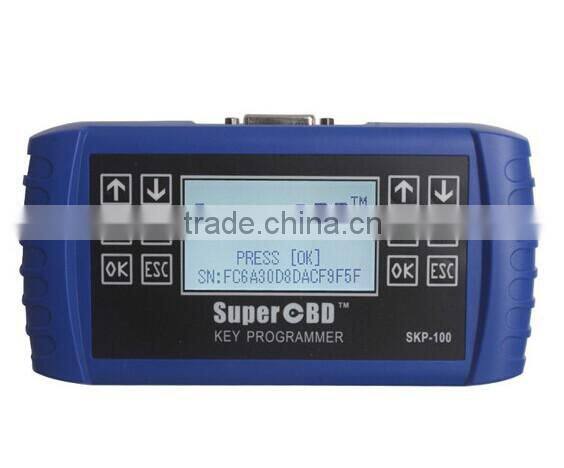 2015 Promotion Top-Rated Original SuperOBD SKP-100 SKP100 skp 100 Key Programmer OBD2 V1.5 Free Online Update
