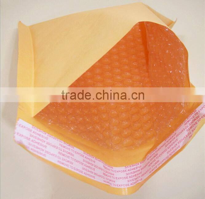 Tough kraft laminated with barrier bubble,Kraft Bubble Material kraft bubble envelope