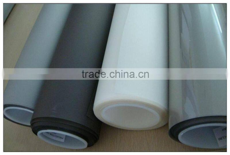 high gaintransparent pvc projection screen fabric for projector use