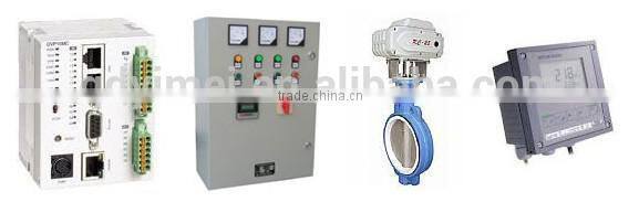 Automatic sand and active carbon filter for sewage plants