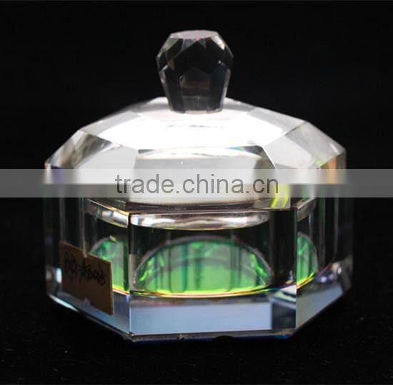 Nice Crystal Glass Candy Bowl with Lit