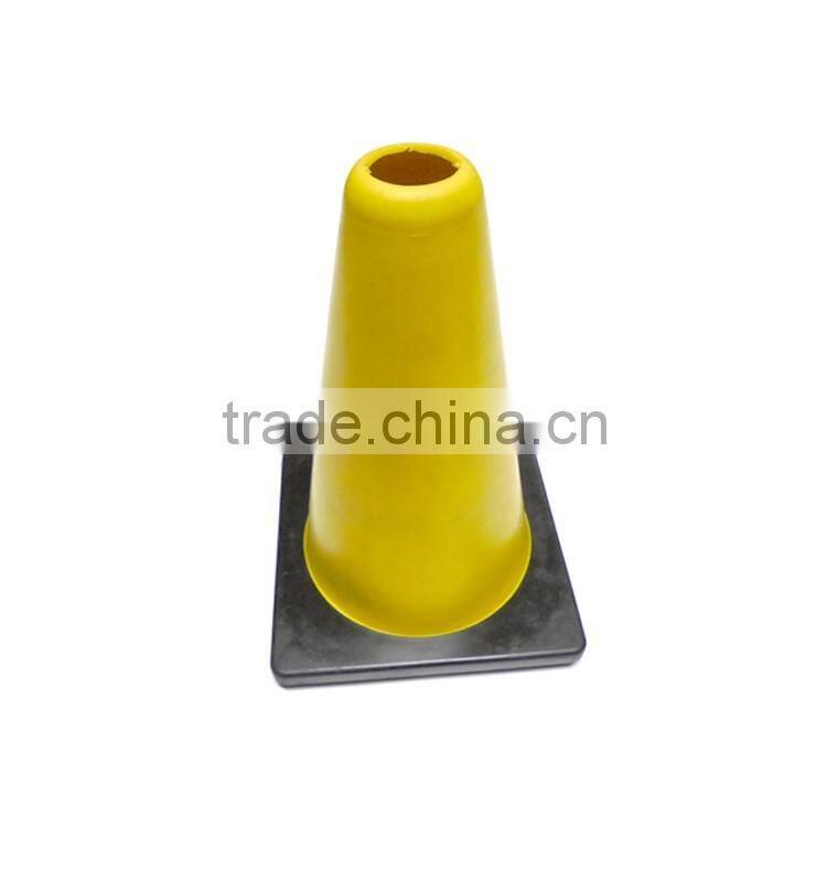 2016 New Design Sport Equipment 9 Inch TPR Two Color Cone