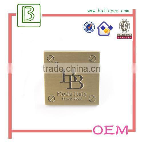 metal plates for engrave logo jewelry