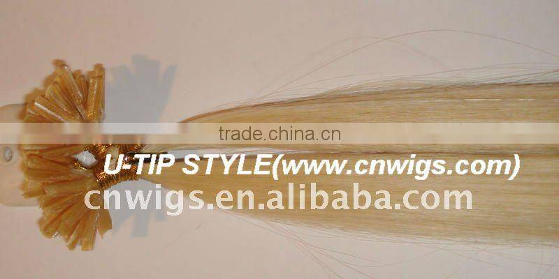 2014 NEW remy high quality u-tip human hair extensions