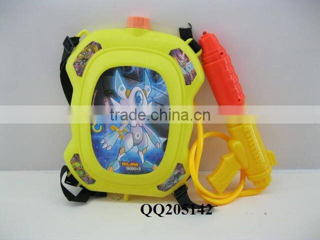 4 models plastic backpack water gun