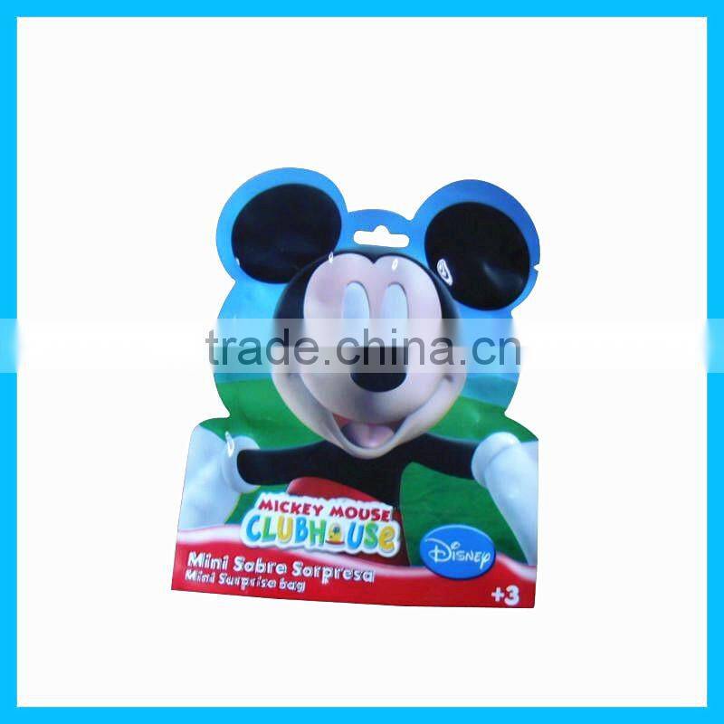 custom design your own plastic special animal shape bag