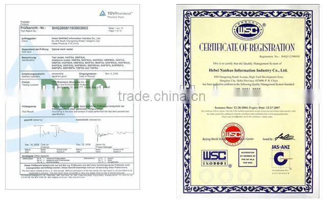 Portable OMR scanner/small optical mark reader/classroom testing scanner 30FSMA