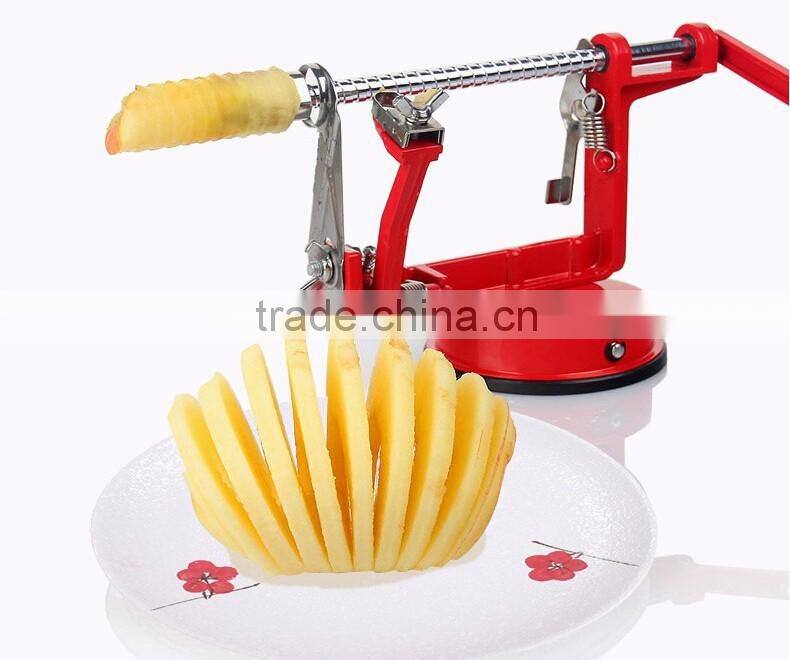 3 in 1 stainless steel commercial apple Pear Potato Peeler Corer Slicer
