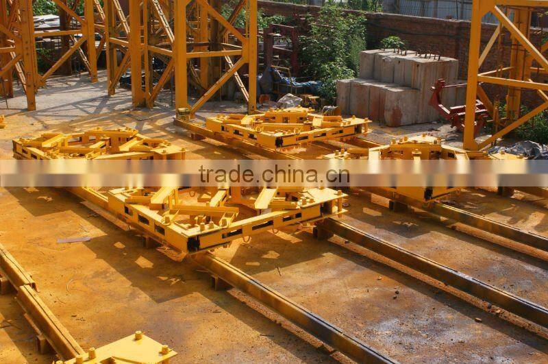 tower crane tie collar, anchoring frame