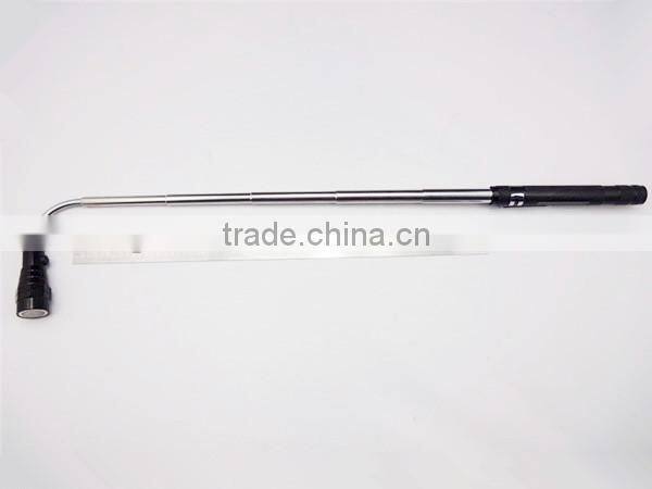 GS-8040 aluminium best flexible light 3 LED pick up flashlight with magnet