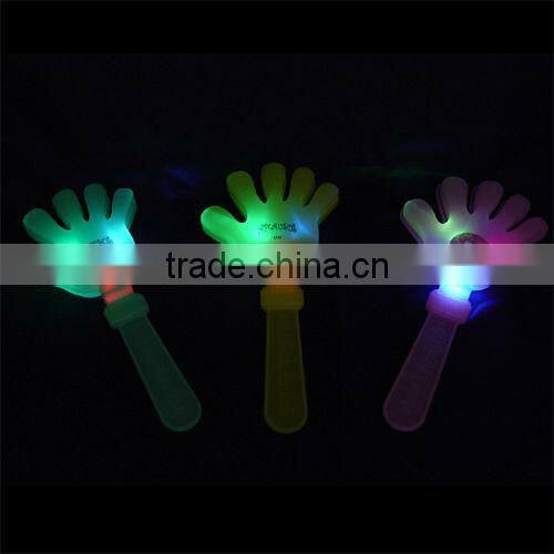 Rugby ball shaped Football sports fans plastic hand clapper