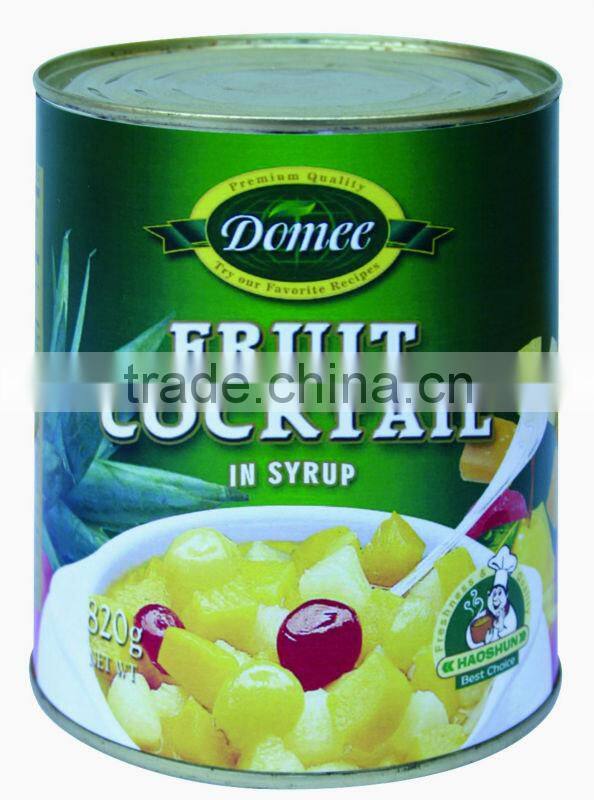 Canned Mixed Fruit Canned Fruit