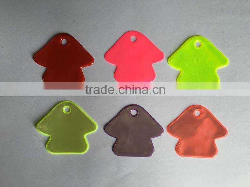 Exclusive New design Promotional Reflective Keychain Crown Flower Heart REACH SGS certificate