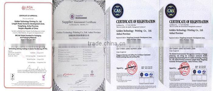 Laminated foil packaging film