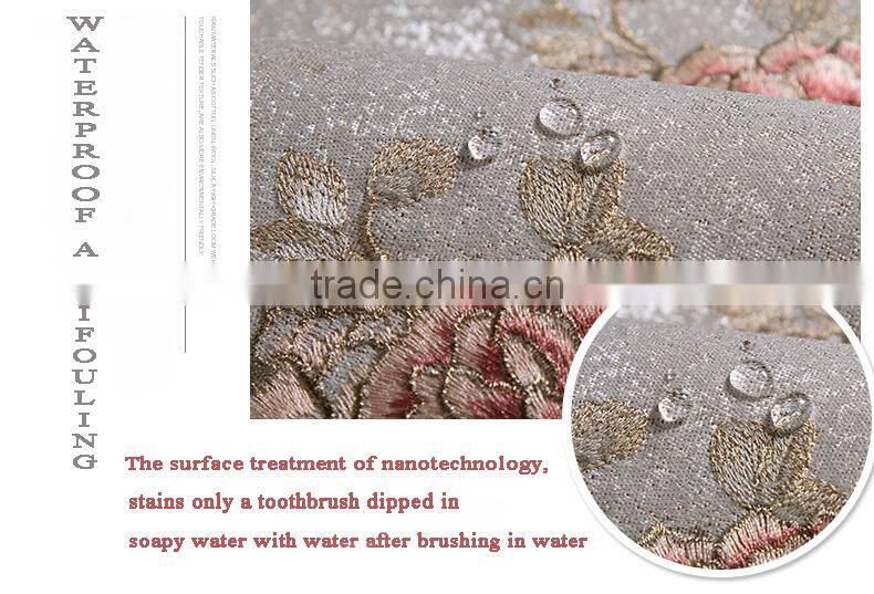 polyester non-woven compound room wallpaper 3d brick wallpaper stereoscopic wallpaper