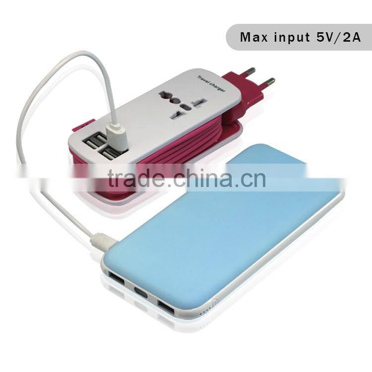 rohs power bank 10000mah car power bank charging for cell phone