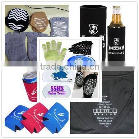 foam can coolers automatic screen printing machine for coolers two sides