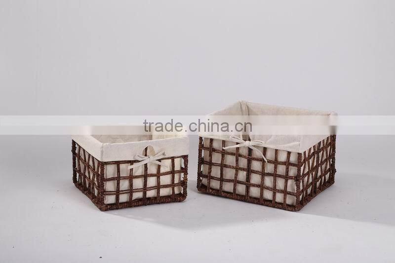 Cheap Wholesale Christmas Wicker Storage Baskets