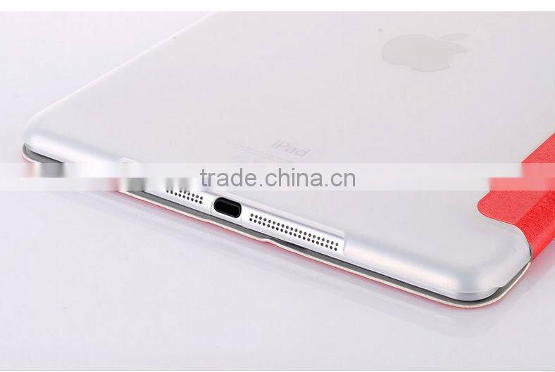 Pu leather three folder Transformers case for tablet For ipad air case D0107