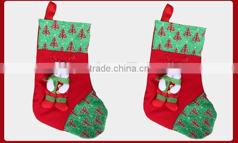 Christmas Tree Accessories Small Xmas Stocking Hanging Decorations