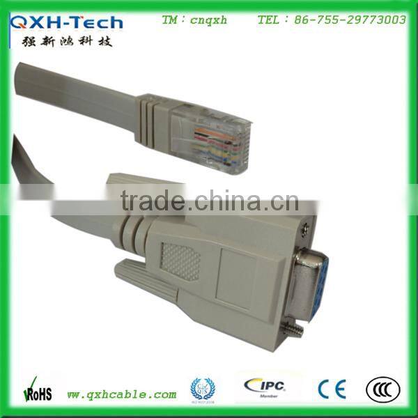 DB9 to RJ 45 with wire harness DB9 to RJ45 adapter