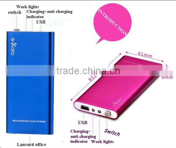 Portable Hand Warmer Promotional Item New Product Solar Powered Portable Heater