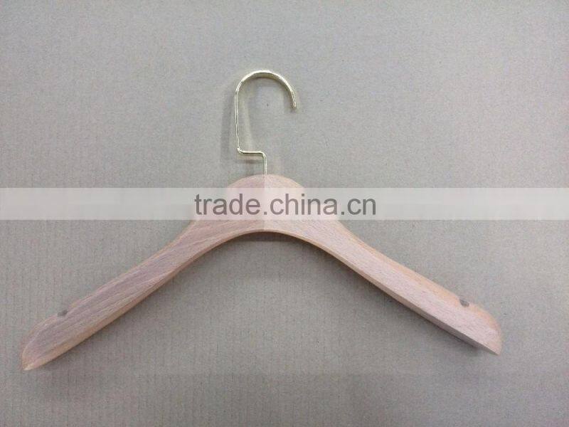 DLS017 Multi clothes hanger wooden coat hangers with bar