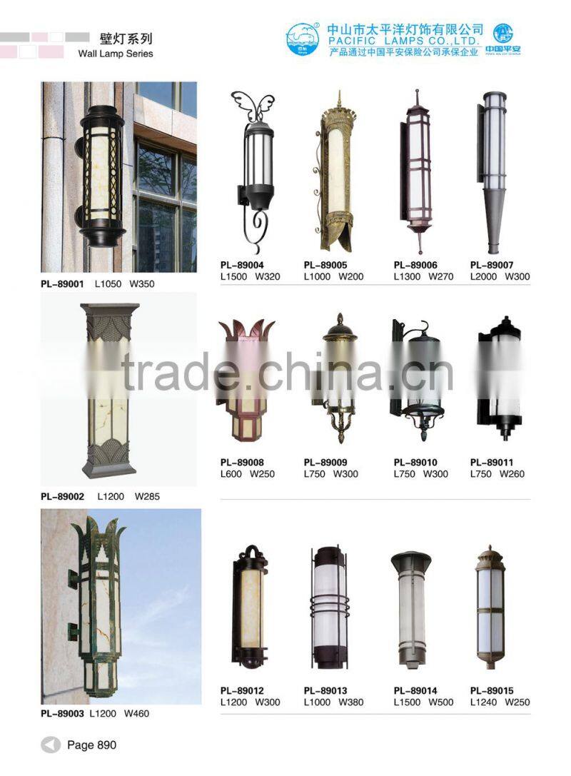 Morden Residential lighting Aluminium die casting wall lamp