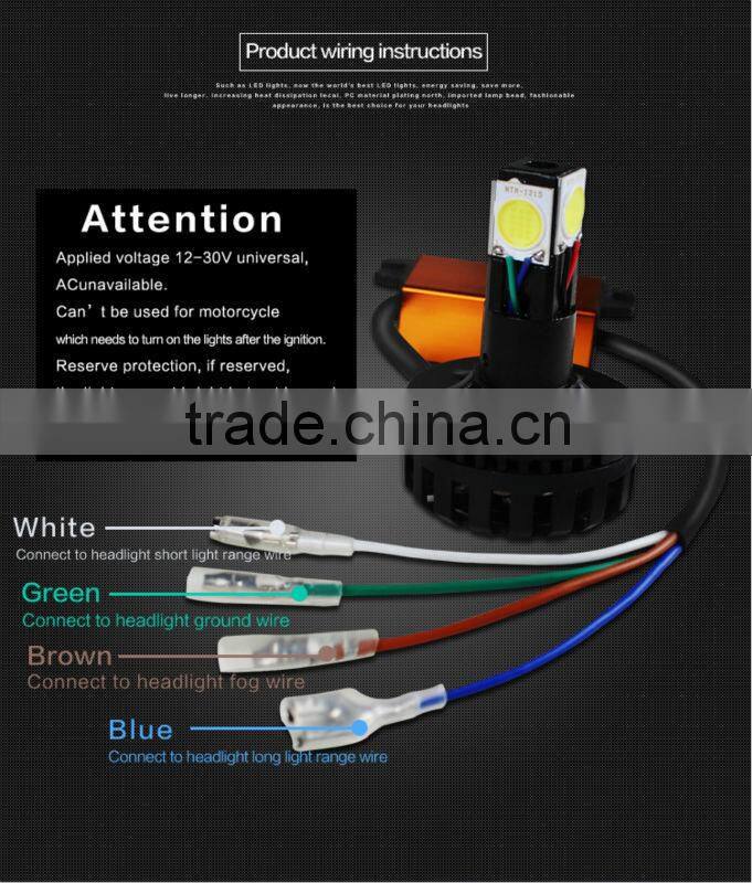 9-80V 12-28W motorcycle headlight imported chip 6000K white light electric scooter led light rear lights motorcycle