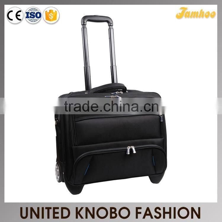 1680D fabric laptop bags luggage laptop trolley bag