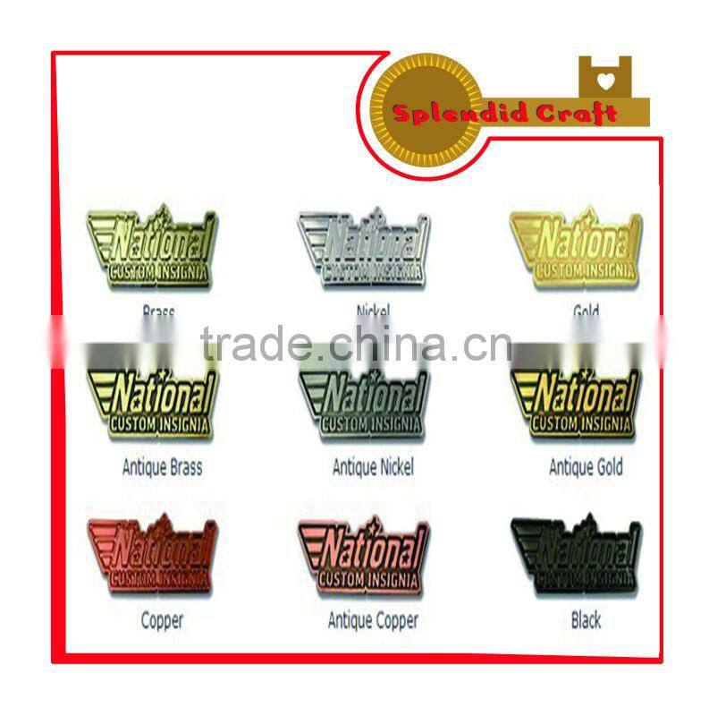 High quality cutout red cross lapel pin