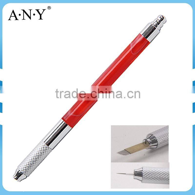 ANY New Hot Sale Acrylic Handle Rhinestone Permanent Eyebrow Pencil Microblading Pen Tool Tattoo Machine Pen