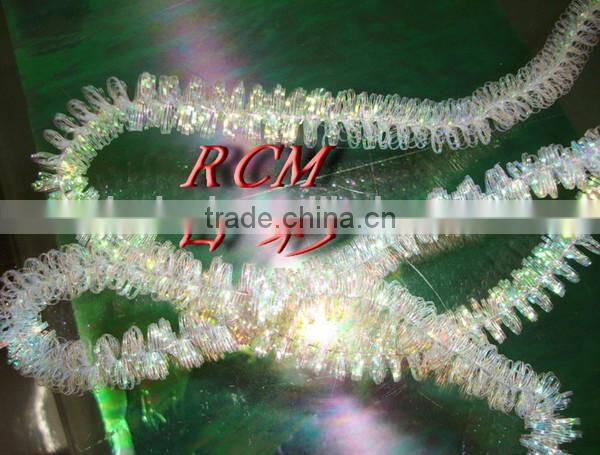Glitter Thick Hanging Christmas Golden Tinsel Wholesale